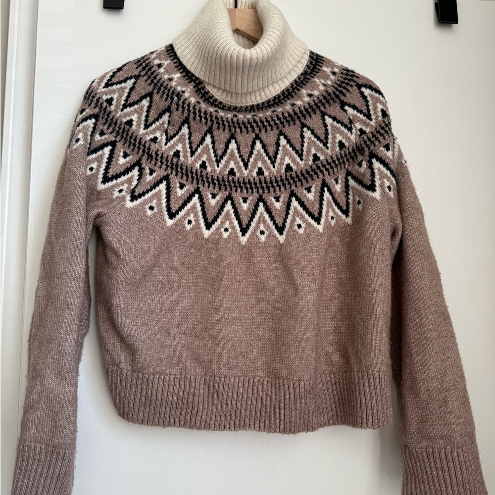 Knit Turtleneck Sweater